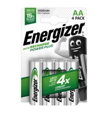 Pila stilo AA - 1,2V - Power Plus - ricaricabili - Energizer - blister 4 pezzi Pila stilo AA - 1,2V - Power Plus - ricaricabili - Energizer - blister 4 pezzi
