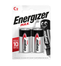 Pila mezzatorcia - C - LR14 - Max - Energizer - blister 2 pezzi Pila mezzatorcia - C - LR14 - Max - Energizer - blister 2 pezzi