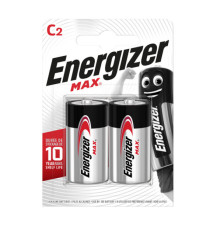 Pila mezzatorcia - C - LR14 - Max - Energizer - blister 2 pezzi Pila mezzatorcia - C - LR14 - Max - Energizer - blister 2 pezzi