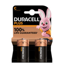 Pila mezzatorcia - C - LR14 - MN1400 - Plus - alcalina - Duracell - blister 2 pezzi Pila mezzatorcia - C - LR14 - MN1400 - Plus - alcalina - Duracell - blister 2 pezzi