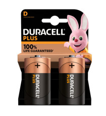 Pila torcia - D - LR20 - MN1300 - Plus - Duracell - blister 2 pezzi Pila torcia - D - LR20 - MN1300 - Plus - Duracell - blister 2 pezzi