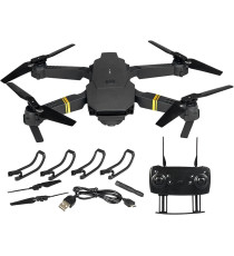 Mini drone quadricottero pieghevole wifi 998 pro, con telecamera HD 720p e telecomando,flip 3D libero uso in spazi aperti Mini drone quadricottero pieghevole wifi 998 pro, con telecamera HD 720p e telecomando,flip 3D libero uso in spazi aperti