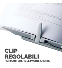 Leggio Booklift - formato A4 - silver - Fellowes