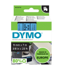 Nastro D1 standard 409160 - 9 mm x 7 mt - PL - nero/blu - Dymo Nastro D1 standard 409160 - 9 mm x 7 mt - PL - nero/blu - Dymo