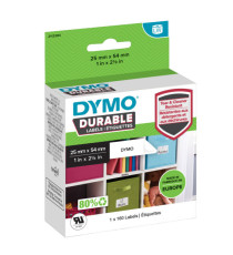 Rotolo 160 etichette LW Durable 1976411 - 25 x 54 mm - PP - bianco - Dymo Rotolo 160 etichette LW Durable 1976411 - 25 x 54 mm - PP - bianco - Dymo