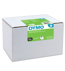 Rotolo 220 etichette LW S0722420 - 54 x 101 mm - carta - spedizione/badge - bianco - Dymo - value pack 12 pezzi Rotolo 220 etichette LW S0722420 - 54 x 101 mm - carta - spedizione/badge - bianco - Dymo - value pack 12 pezzi