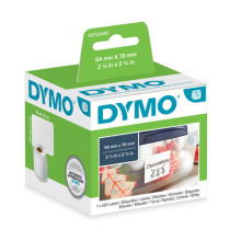 Rotolo 320 etichette LW 990150 - 54 x 70 mm - carta - multiuso - bianco - Dymo Rotolo 320 etichette LW 990150 - 54 x 70 mm - carta - multiuso - bianco - Dymo