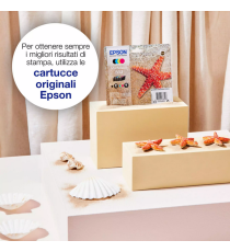 Multipack Epson T603XL BK-C-M-Y C13T03A64010 cartuccia originale per Epson per XP-2100,3100,WF-2810,2830,2835