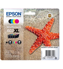 Multipack Epson T603XL BK-C-M-Y C13T03A64010 cartuccia originale per Epson per XP-2100,3100,WF-2810,2830,2835