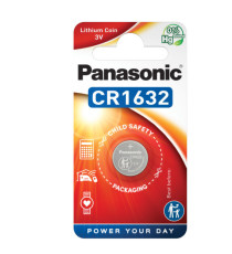 Micropila CR1632 - a pastiglia - litio - Panasonic - blister 1 pezzo Micropila CR1632 - a pastiglia - litio - Panasonic - blister 1 pezzo