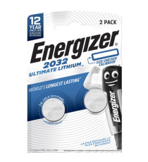 Micropila CR2032 - 3V - a pastiglia - Ultimate Lithium - Energizer - blister 2 pezzi Micropila CR2032 - 3V - a pastiglia - Ultimate Lithium - Energizer - blister 2 pezzi