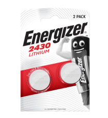 Micropila CR2430 - 3V - a pastiglia - Lithium - Energizer - blister 2 pezzi Micropila CR2430 - 3V - a pastiglia - Lithium - Energizer - blister 2 pezzi