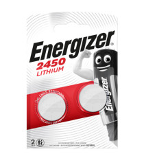 Micropila CR2450 - 3V - a pastiglia - Lithium - Energizer - blister 2 pezzi Micropila CR2450 - 3V - a pastiglia - Lithium - Energizer - blister 2 pezzi
