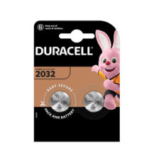 Micropila DL2032 - 3V - a pastiglia - litio - Duracell - blister 2 pezzi