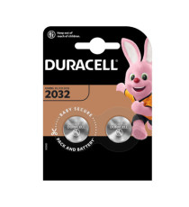 Micropila DL2032 - 3V - a pastiglia - litio - Duracell - blister 2 pezzi Micropila DL2032 - 3V - a pastiglia - litio - Duracell - blister 2 pezzi