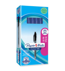 Penna a sfera a scatto Flexgrip Gel - punta 0,7 mm - blu - Papermate Penna a sfera a scatto Flexgrip Gel - punta 0,7 mm - blu - Papermate
