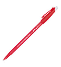 Penna a sfera con cappuccio Replay - cancellabile - punta 1 mm - rosso - Papermate Penna a sfera con cappuccio Replay - cancellabile - punta 1 mm - rosso - Papermate