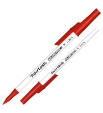 Penna sfera - cappuccio - Kilometrico Recycled - punta 1,0 mm - colori assortiti - Papermate - conf. 8 pezzi