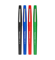 Pennarello Flair Nylon - punta feltro - 1,10mm - colori assortiti Classic - Papermate - conf. 4 pezzi