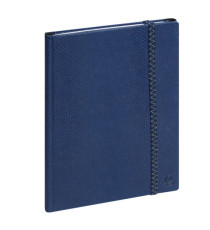 Agenda 16 mesi All-in-One 2026 - copertina Exaweek - 15 x 21 cm - blu navy - Quo Vadis