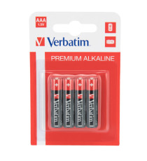 Pila ministilo AAA - 1,5V - 49920 - alcaline - Verbatim - blister 4 pezzi Pila ministilo AAA - 1,5V - 49920 - alcaline - Verbatim - blister 4 pezzi
