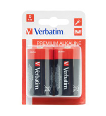 Pila torcia - D - 49923 - alcalina - Verbatim - blister 2 pezzi Pila torcia - D - 49923 - alcalina - Verbatim - blister 2 pezzi