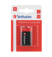 Pila Transistor - 9V - 49924 - alcalina - Verbatim - blister 1 pezzo Pila Transistor - 9V - 49924 - alcalina - Verbatim - blister 1 pezzo