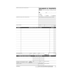 Blocco DDT - 33/33/33 copie autoricopianti - 21,5 x 14,8 cm - DU1607CD330 - Data Ufficio Blocco DDT - 33/33/33 copie autoricopianti - 21,5 x 14,8 cm - DU1607CD330 - Data Ufficio