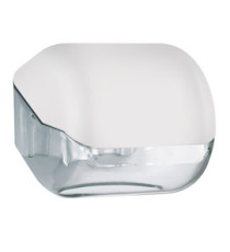 Dispenser di carta igienica EColored - 15 x 14,8 x 14 cm - plastica - adamello white - Mar Plast Dispenser di carta igienica EColored - 15 x 14,8 x 14 cm - plastica - adamello white - Mar Plast
