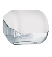 Dispenser di carta igienica EColored - 15 x 14,8 x 14 cm - plastica - adamello white - Mar Plast Dispenser di carta igienica EColored - 15 x 14,8 x 14 cm - plastica - adamello white - Mar Plast