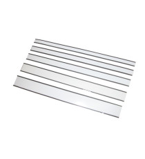 Etichette magnetiche - scrivibili e cancellabili - permanenti - 30 x 100 mm - bianco - Markin - conf. 20 etichette
