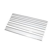 Etichette magnetiche - scrivibili e cancellabili - permanenti - 30 x 100 mm - bianco - Markin - conf. 20 etichette