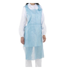 Grembiulino detectabile - in rotolo - taglia unica - PP - blu - conf. 100 pezzi