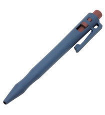 Penna detectabile retrattile - per ambienti freddi e umidi - 14 cm - PP - blu