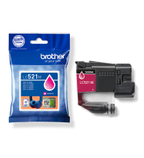 Brother LC521M magenta cartuccia originale per Brother DCP J1260W,DCP J1310DW,DCP J1360DW,DCP J1460DW capacità 500 pagine