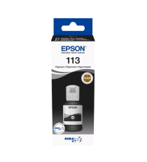 Epson Ecotank 113 nero C13T06B140 flacone inchiostro pigmentato originale per Epson EcoTank ET 16600,5800,16650 127ml Epson Ecotank 113 nero C13T06B140 flacone inchiostro pigmentato originale per Epson EcoTank ET 16600,5800,16650 127ml