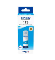 Epson Ecotank 113 ciano C13T06B240 flacone inchiostro pigmentato originale per Epson EcoTank ET 16600,5800,16650 70ml Epson Ecotank 113 ciano C13T06B240 flacone inchiostro pigmentato originale per Epson EcoTank ET 16600,5800,16650 70ml