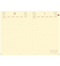Agenda giornaliera - Daily 21 Prestige 2026 - 13 x 21 cm - copertina Silk - nero - Quo Vadis Agenda giornaliera - Daily 21 Prestige 2026 - 13 x 21 cm - copertina Silk - nero - Quo Vadis