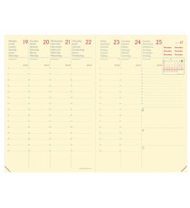 Agenda settimanale Affari Prestige ML 2026 - 10 x 15 cm - silk nero - Quo Vadis Agenda settimanale Affari Prestige ML 2026 - 10 x 15 cm - silk nero - Quo Vadis