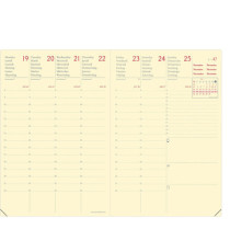 Agenda settimanale Affari Prestige ML 2026 - 10 x 15 cm - silk nero - Quo Vadis Agenda settimanale Affari Prestige ML 2026 - 10 x 15 cm - silk nero - Quo Vadis