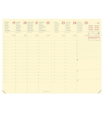 Agenda settimanale Affari Prestige ML 2026 - 10 x 15 cm - silk nero - Quo Vadis Agenda settimanale Affari Prestige ML 2026 - 10 x 15 cm - silk nero - Quo Vadis