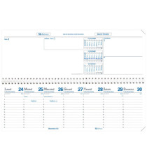 Agenda settimanale Agendascop 2026 - c/spirale - copertina Impala - 30 x 10 cm - nero - Quo Vadis