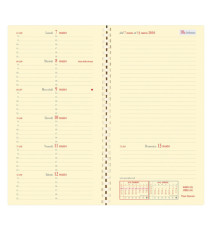 Agenda settimanale Italnote S 2026 - c/spirale - copertina Impala - 8,8 x 17 cm - nero - Quo Vadis Agenda settimanale Italnote S 2026 - c/spirale - copertina Impala - 8,8 x 17 cm - nero - Quo Vadis