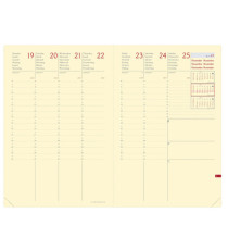 Agenda settimanale Ministro Prestige 2026 - 16 x 24 cm - silk bordeaux - Quo Vadis Agenda settimanale Ministro Prestige 2026 - 16 x 24 cm - silk bordeaux - Quo Vadis