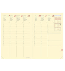 Agenda settimanale Ministro Prestige 2026 - 16 x 24 cm - silk nero - Quo Vadis Agenda settimanale Ministro Prestige 2026 - 16 x 24 cm - silk nero - Quo Vadis
