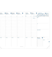 Agenda settimanale Prenote 2026 - copertina Impala - 21 x 29,7 cm - nero - Quo Vadis Agenda settimanale Prenote 2026 - copertina Impala - 21 x 29,7 cm - nero - Quo Vadis