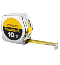 Flessometro PowerLock - 10 m - metallo - Stanley Flessometro PowerLock - 10 m - metallo - Stanley