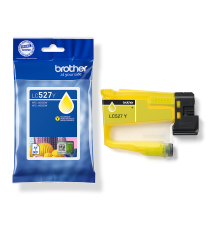 Brother LC527Y giallo cartuccia originale per Brother MFC-J4350dw,MFC-J4550dw capacità 900 pagine