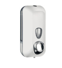 Dispenser sapone liquido EColored - 10,2 x 9 x 22,8 cm - capacità 0,55 L - adamello white - Mar Plast