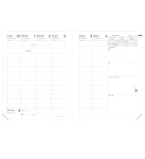 Agenda settimanale Presidente Marlow 2026 - 21 x 27 cm - blu notte - Quo Vadis Agenda settimanale Presidente Marlow 2026 - 21 x 27 cm - blu notte - Quo Vadis